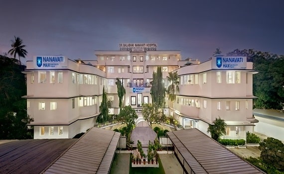 Nanavati-Max Super Speciality Hospital, Mumbai,Swami Vivekananda Rd, LIC Colony, Suresh Colony, Vile Parle West, Mumbai, Maharashtra 400056